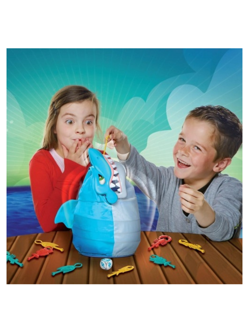 As επιτραπέζιο παιχνίδι καρχαριοπεινάλας για 2-4 παίκτες 4+ ετών - AS Company