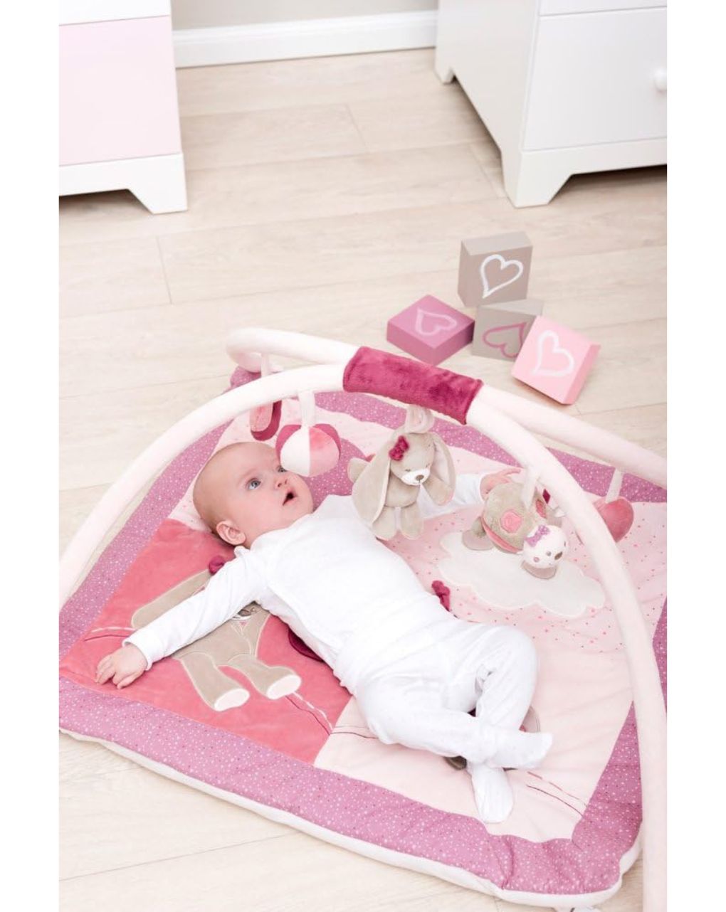 Nattou χαλάκι δραστηριοτήτων lili, nina, jade - Nattou