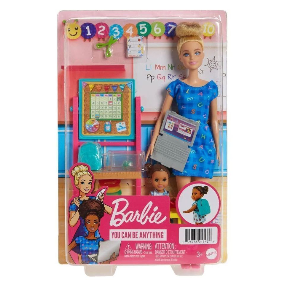 Mattel barbie σετ επαγγέλματα με παιδάκια και ζωάκια σχέδια dhb63 - BARBIE