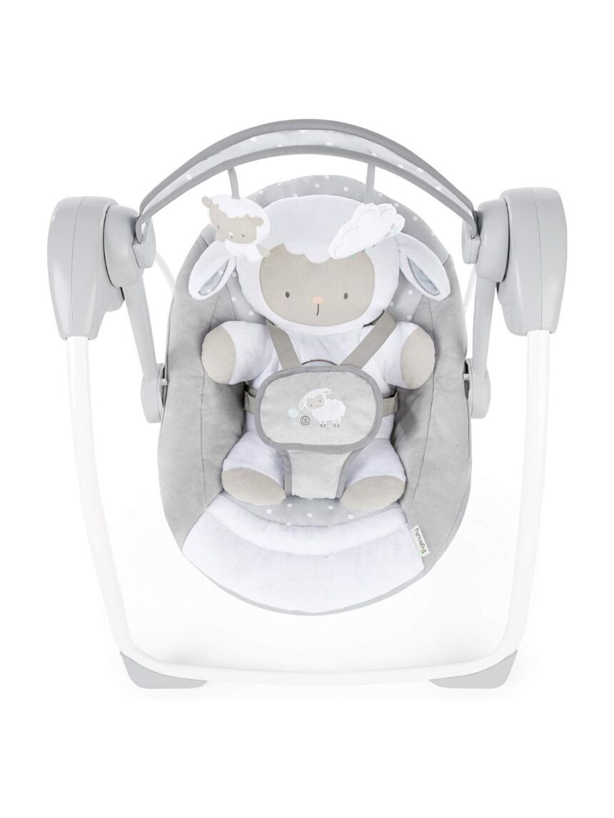 Ingenuity comfort 2 go portable swing βρεφική κούνια-ριλάξ cuddle lamb 12184 - Ingenuity