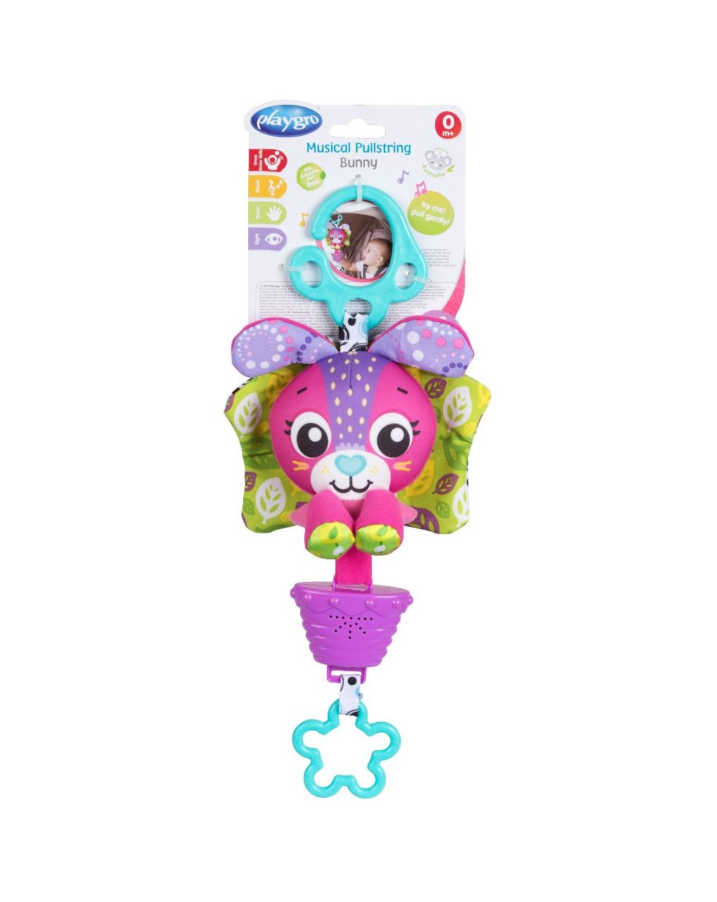 Playgro κρεμαστό μελωδικό λαγουδάκι - Playgro