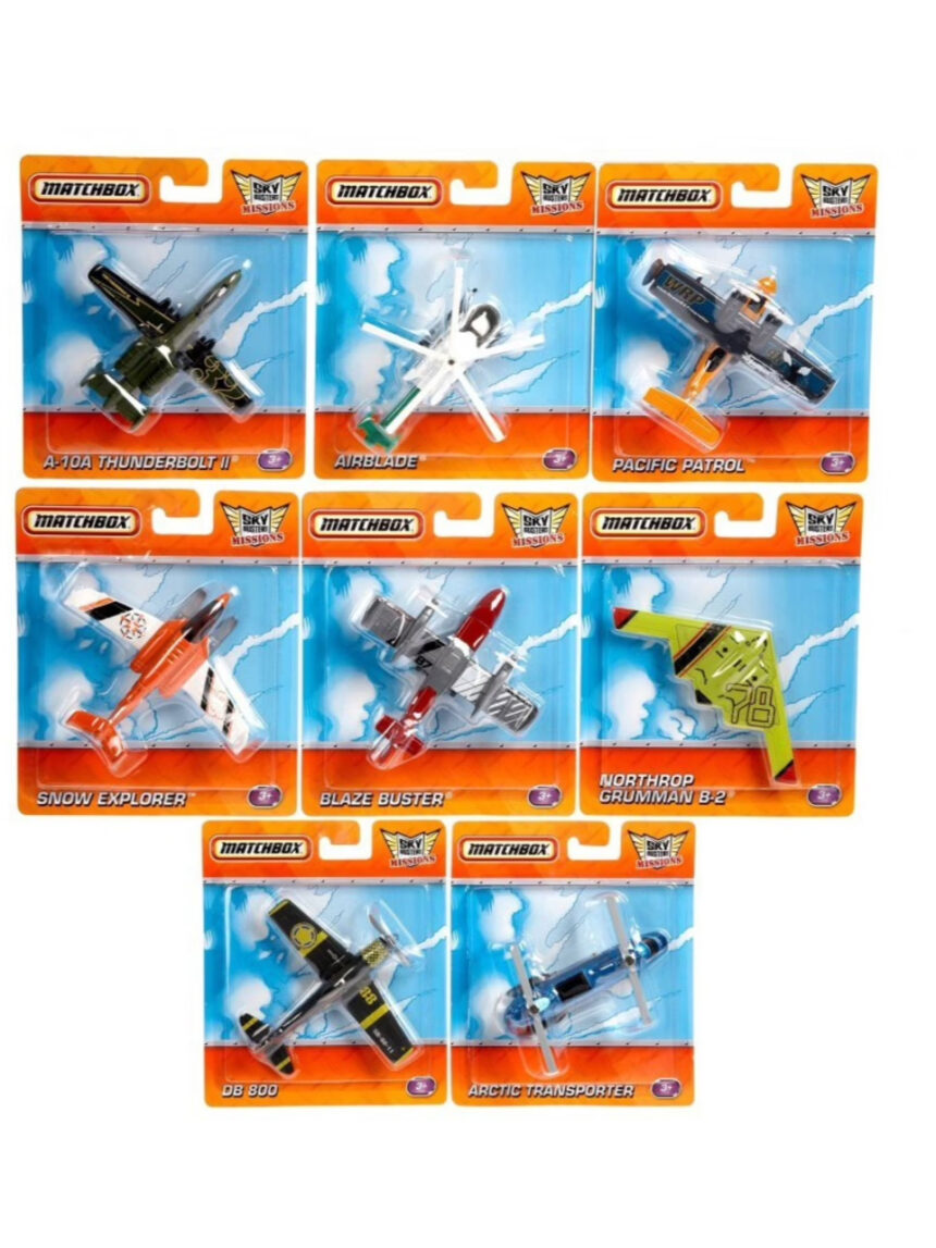 Matchbox aeροπλανακια - Mattel