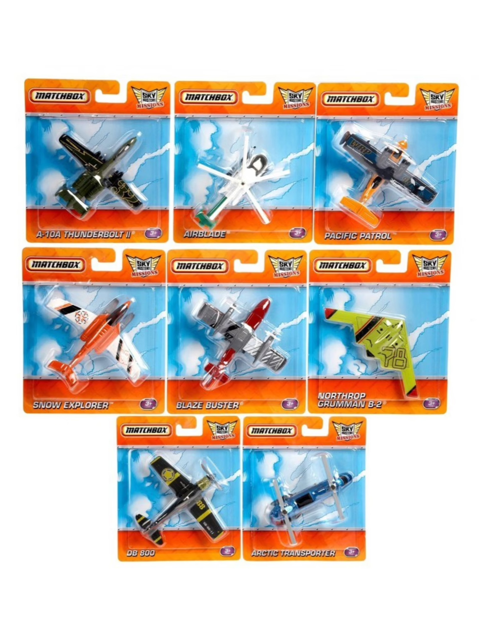 Matchbox aeροπλανακια