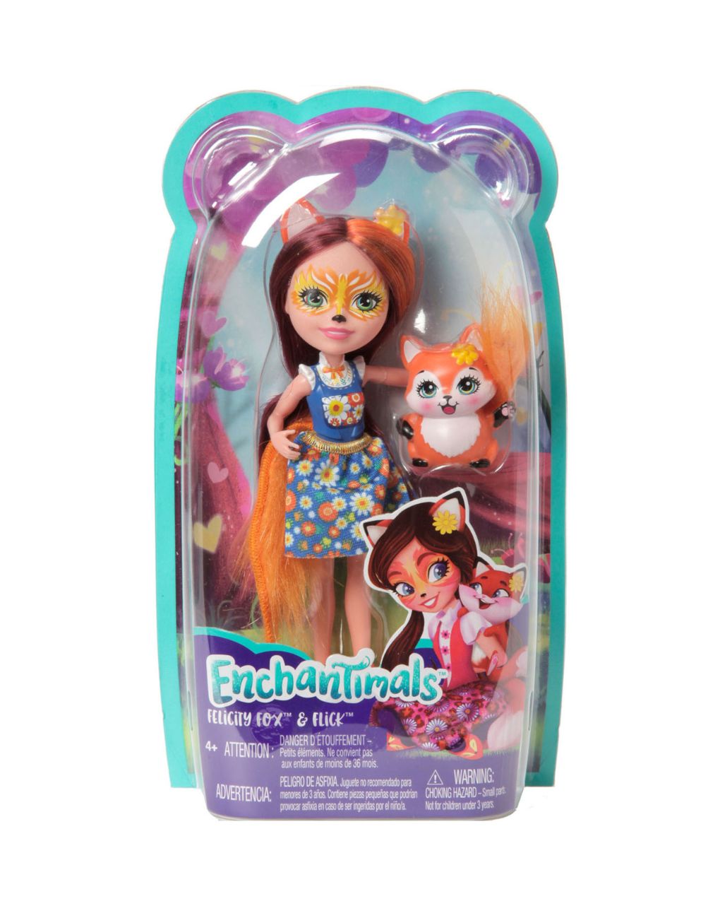 Mattel enchantimals κούκλα & ζωάκι φιλαράκι dvh87 (διάφορα σχέδια) - Mattel