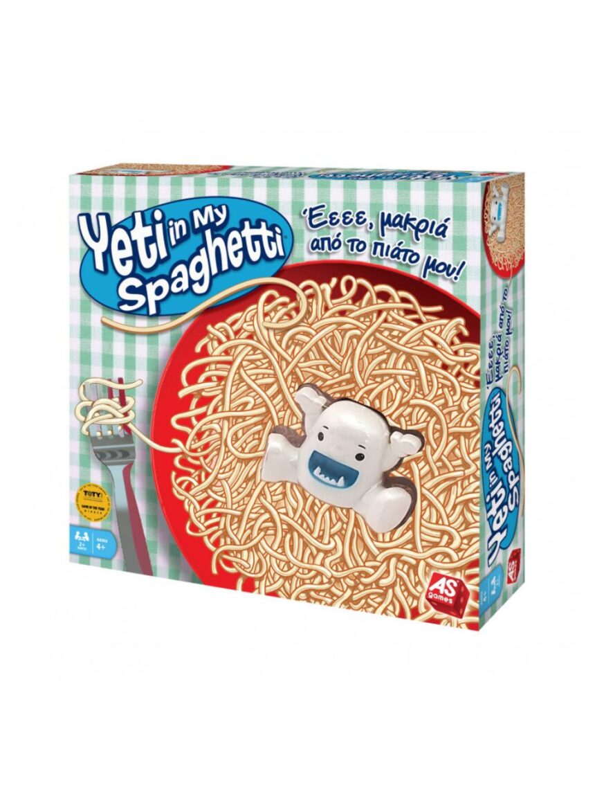 As company επιτραπέζιο παιχνίδι yeti in my spaghetti 1040-15109 - AS Company