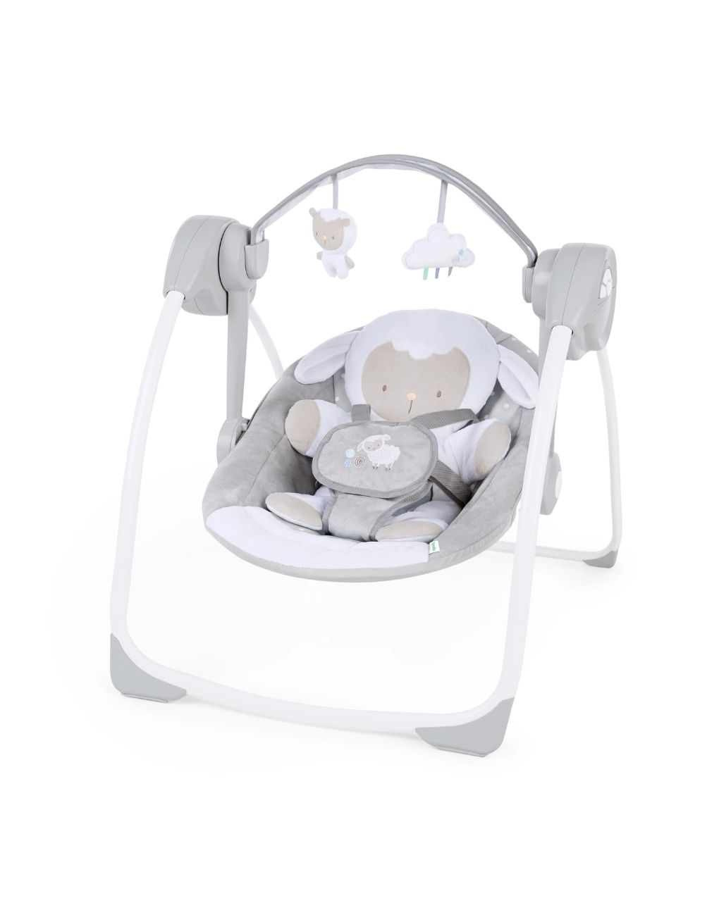 Ingenuity comfort 2 go portable swing βρεφική κούνια-ριλάξ cuddle lamb 12184