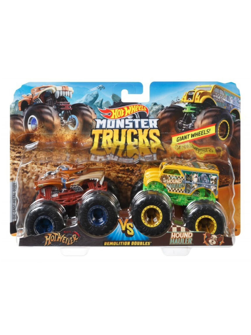 οχηματα monster trucks σετ των 2 - Hot wheels