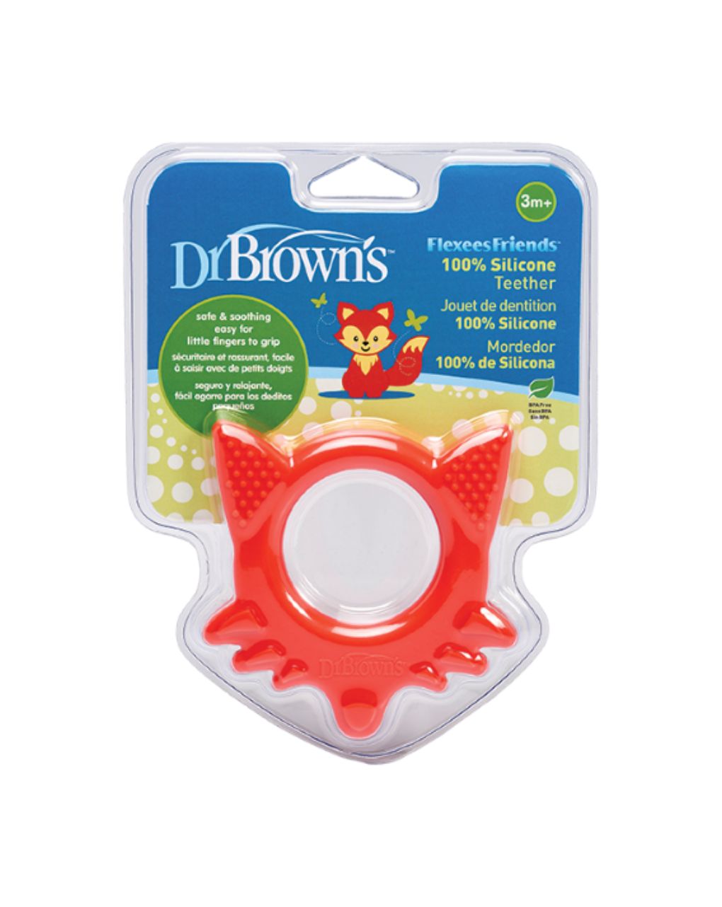Dr. brown's κρίκος οδοντοφυΐας αλεπού 3m+ 112.70.1hc.252 - Dr Browns