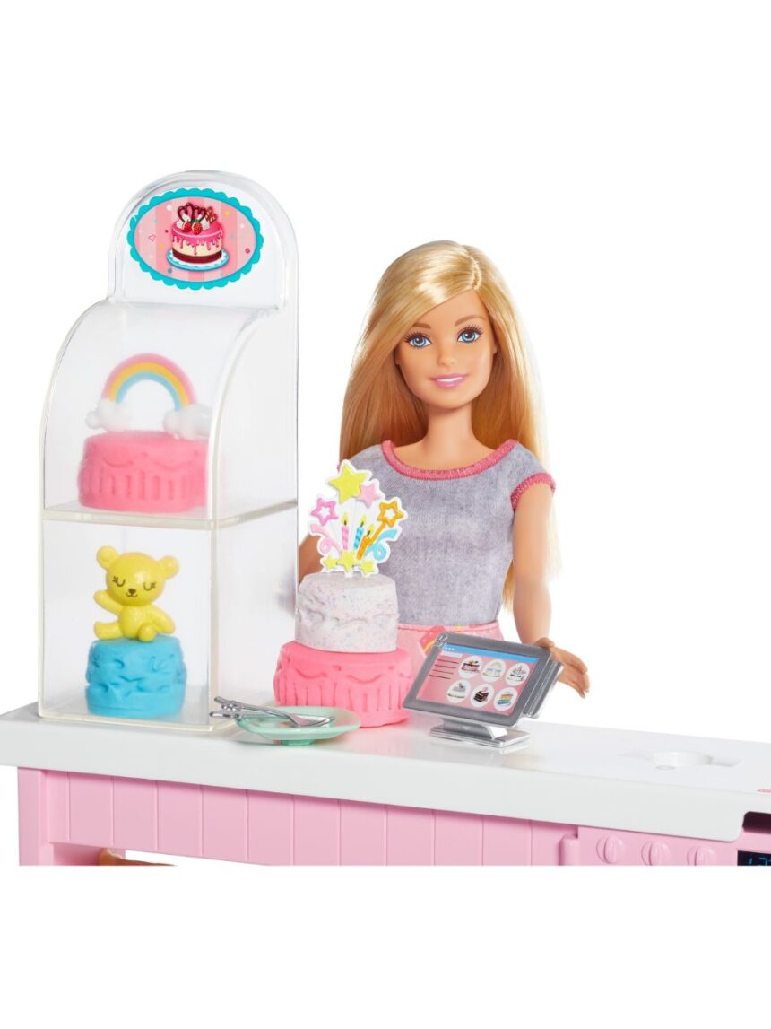 λαμπάδα mattel barbie ζαχαροπλαστείο με κούκλα gfp59 - BARBIE