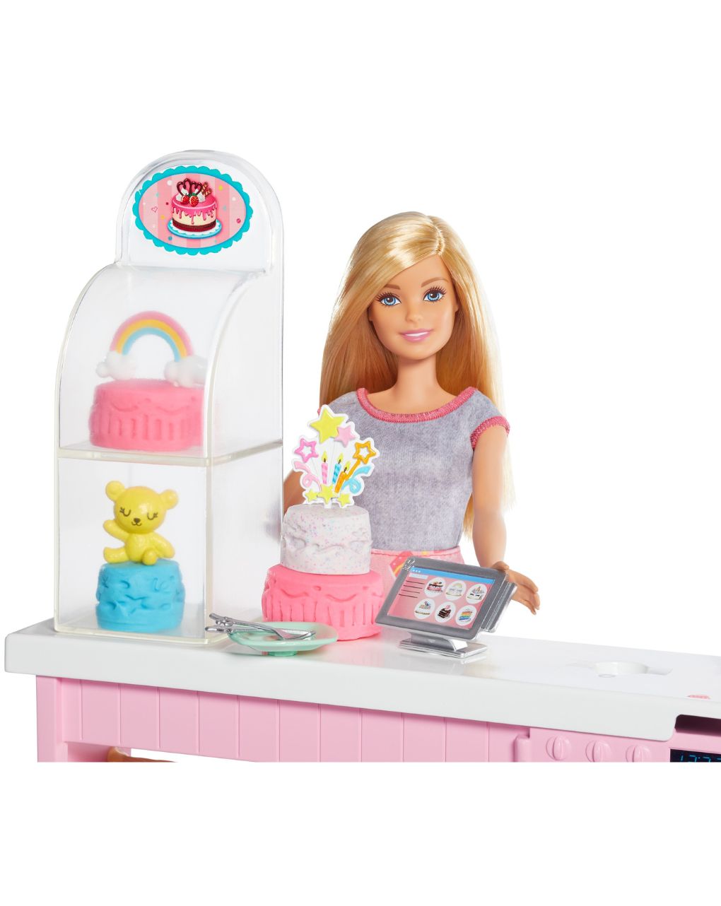 Mattel barbie ζαχαροπλαστείο με κούκλα gfp59 - BARBIE