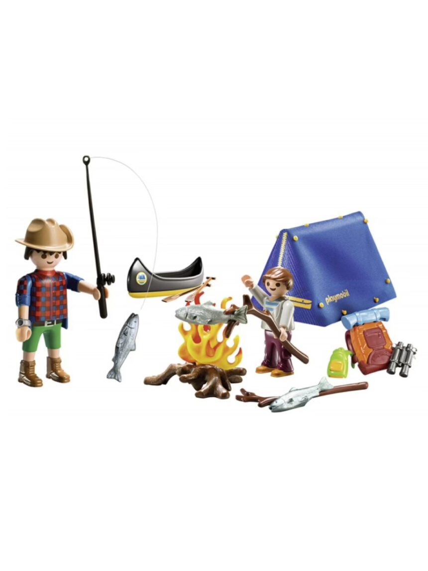 Playmobil maxi baλιτσακι κατασκηνωση στην εξοχη - Playmobil