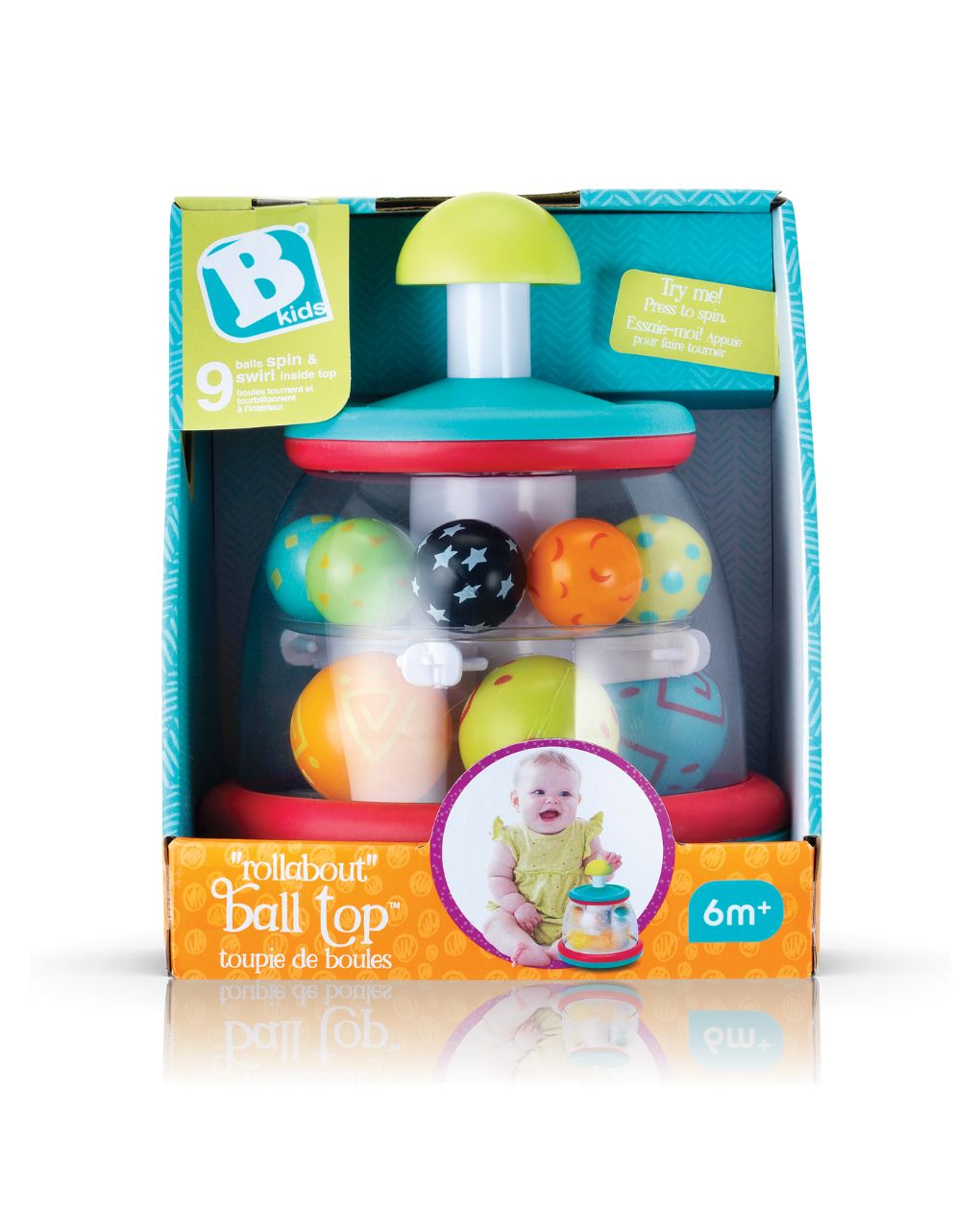 B-kids βρεφικό παιχνίδι σβούρας - B-kids