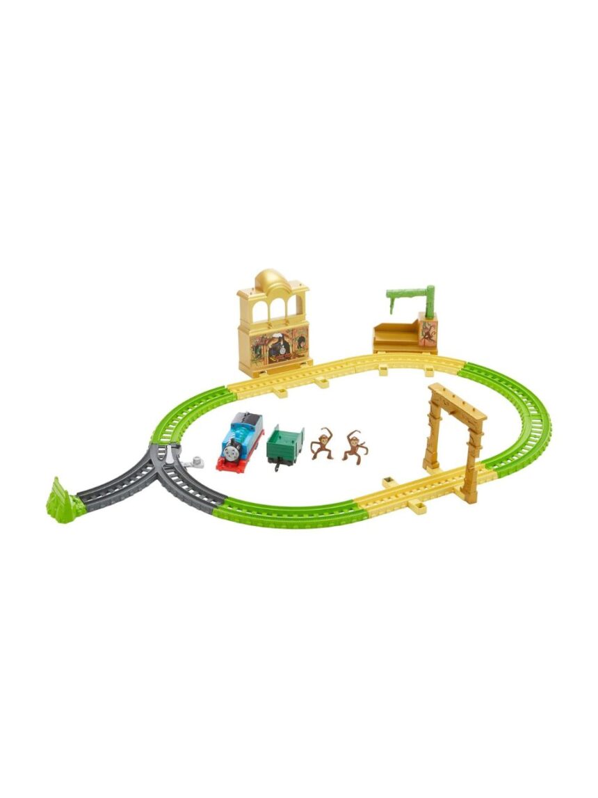 Mattel thomas and friends trackmaster: παλάτι με μαϊμουδάκια με τον τόμας fxx65 - THOMAS & FRIENDS