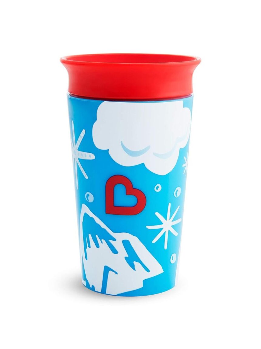 Munchkin ποτηράκι miracle 360˚ sippy 266ml πολική αρκούδα 51779 - Munchkin