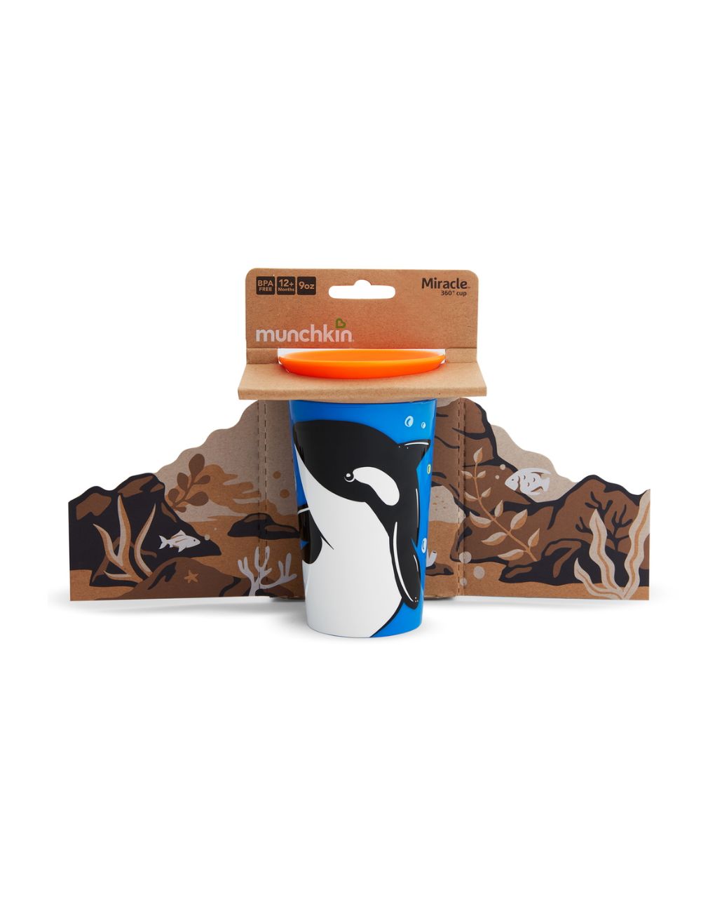 Munchkin ποτηράκι miracle 360˚ sippy 266ml όρκα 51778 - Munchkin