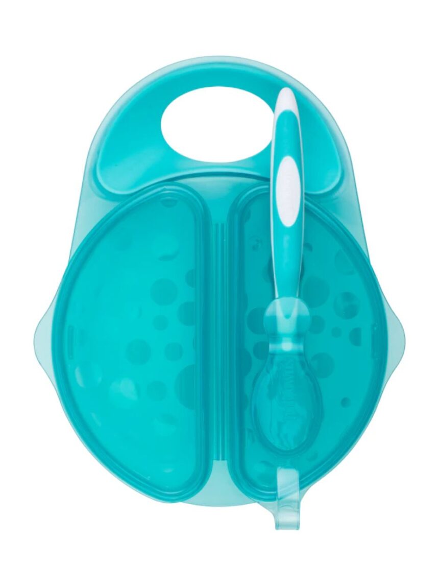 Dr. brown's travel fresh™ bowl & snap δοχείο φαγητού με καπάκι και κουτάλι 4m+ - Dr Browns