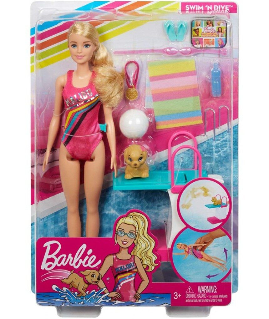 Barbie dreamhouse adventures κολυμβήτρια ghk23 - BARBIE