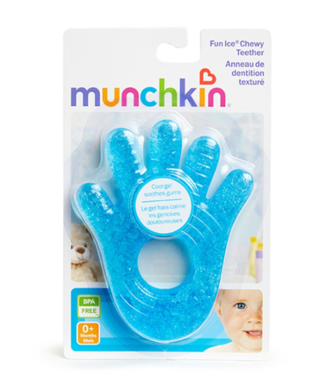 Munchkin fun ice teether toy παιχνίδι μάσησης για ανακούφιση του πόνου οδοντοφυΐας - Munchkin