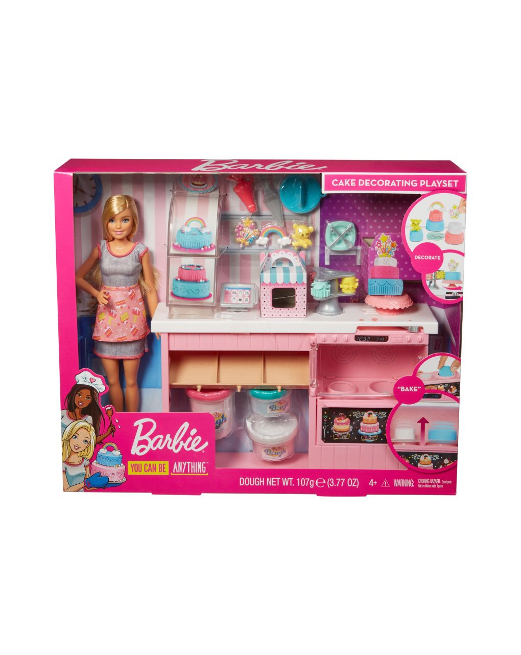 Mattel barbie ζαχαροπλαστείο με κούκλα gfp59 - BARBIE