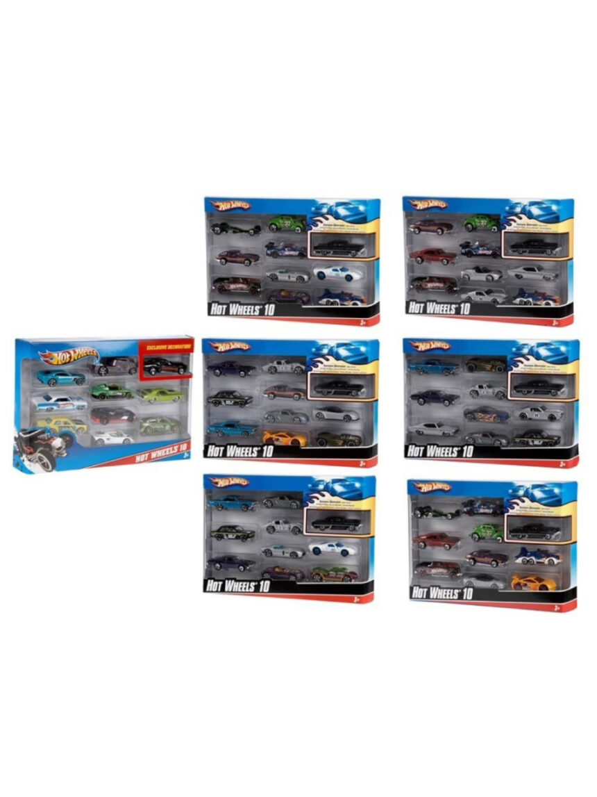 Hot wheels αυτοκινητάκια σετ των 10 - Hot wheels