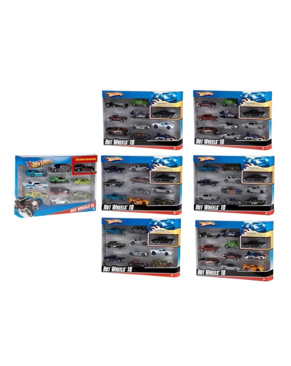 Hot wheels αυτοκινητάκια σετ των 10