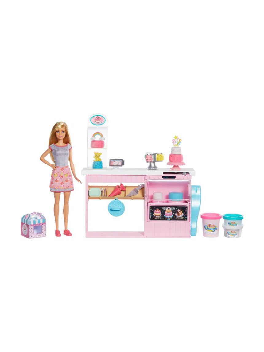 λαμπάδα mattel barbie ζαχαροπλαστείο με κούκλα gfp59 - BARBIE