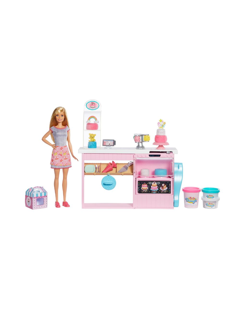 Mattel barbie ζαχαροπλαστείο με κούκλα gfp59 - BARBIE