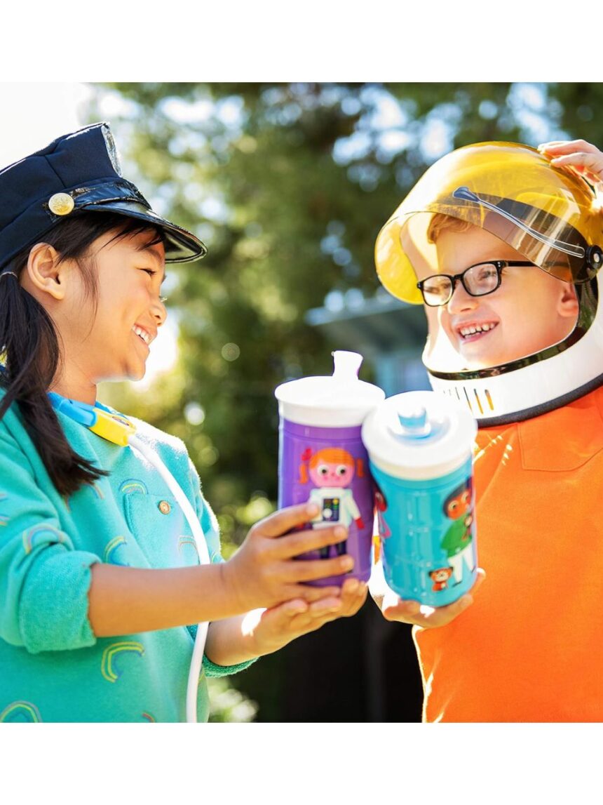 Munchkin εκπαιδευτικό ποτηράκι mix match sippy cup 266ml μπλε 51947 - Munchkin