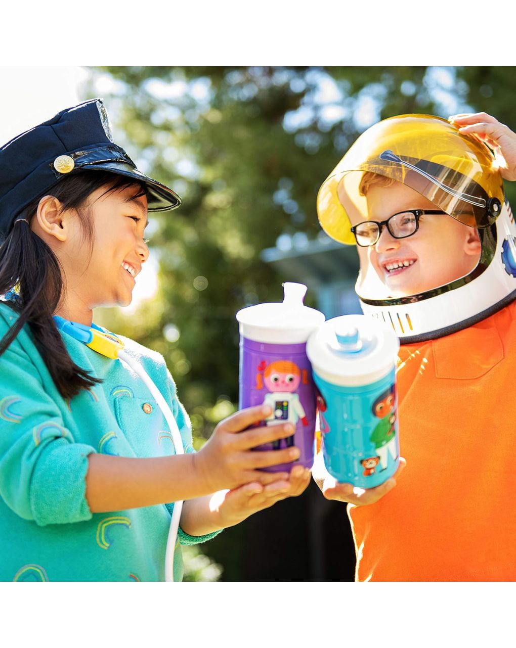 Munchkin εκπαιδευτικό ποτηράκι mix match sippy cup 266ml μπλε 51947 - Munchkin