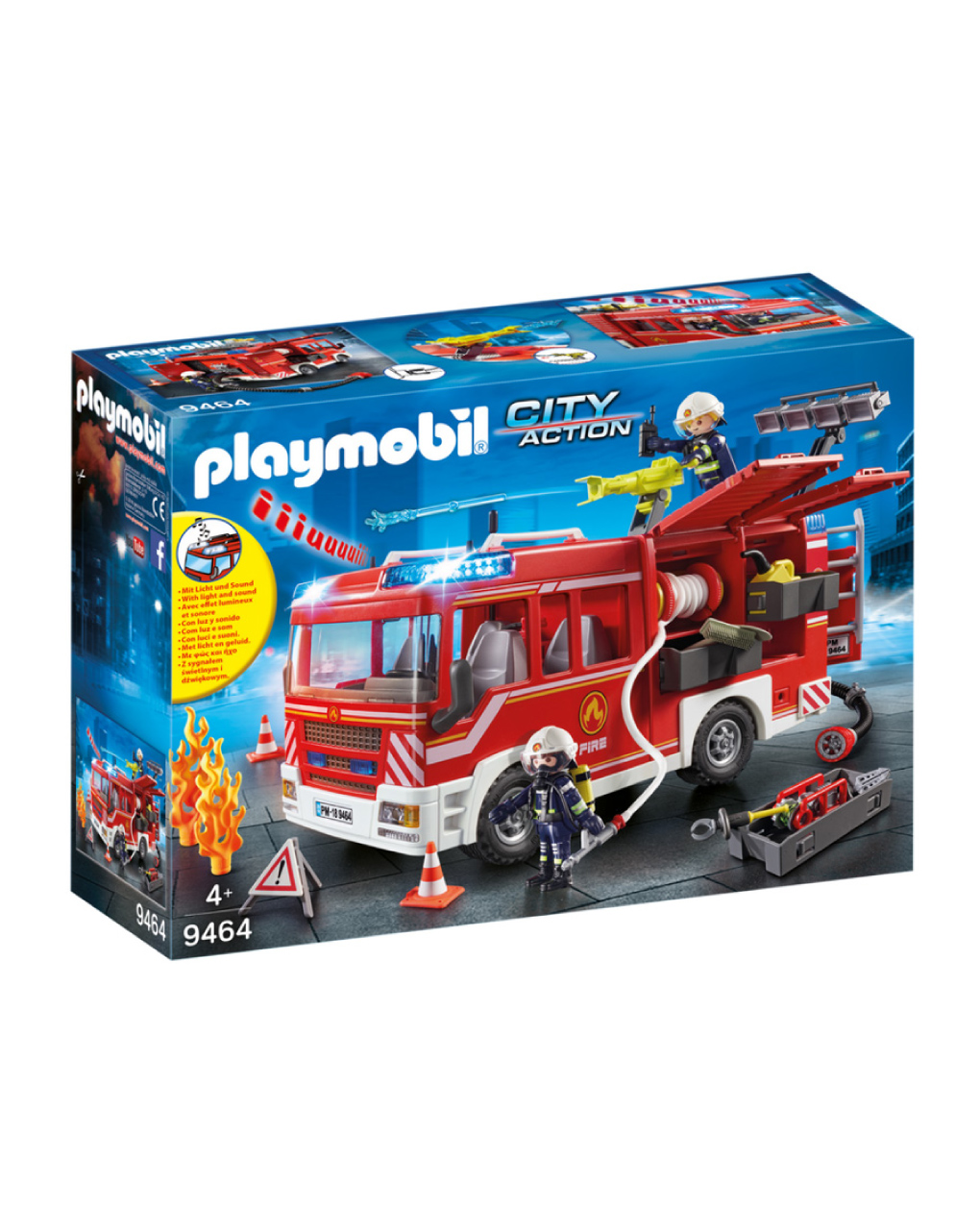 Playmobil πυροσβεστικο οχημα