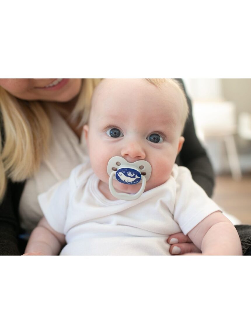 Dr. brown's πιπίλες σιλικόνης νυχτός 2τμχ advantage boy 0-6m 112.70.1hc.310 - Dr Browns