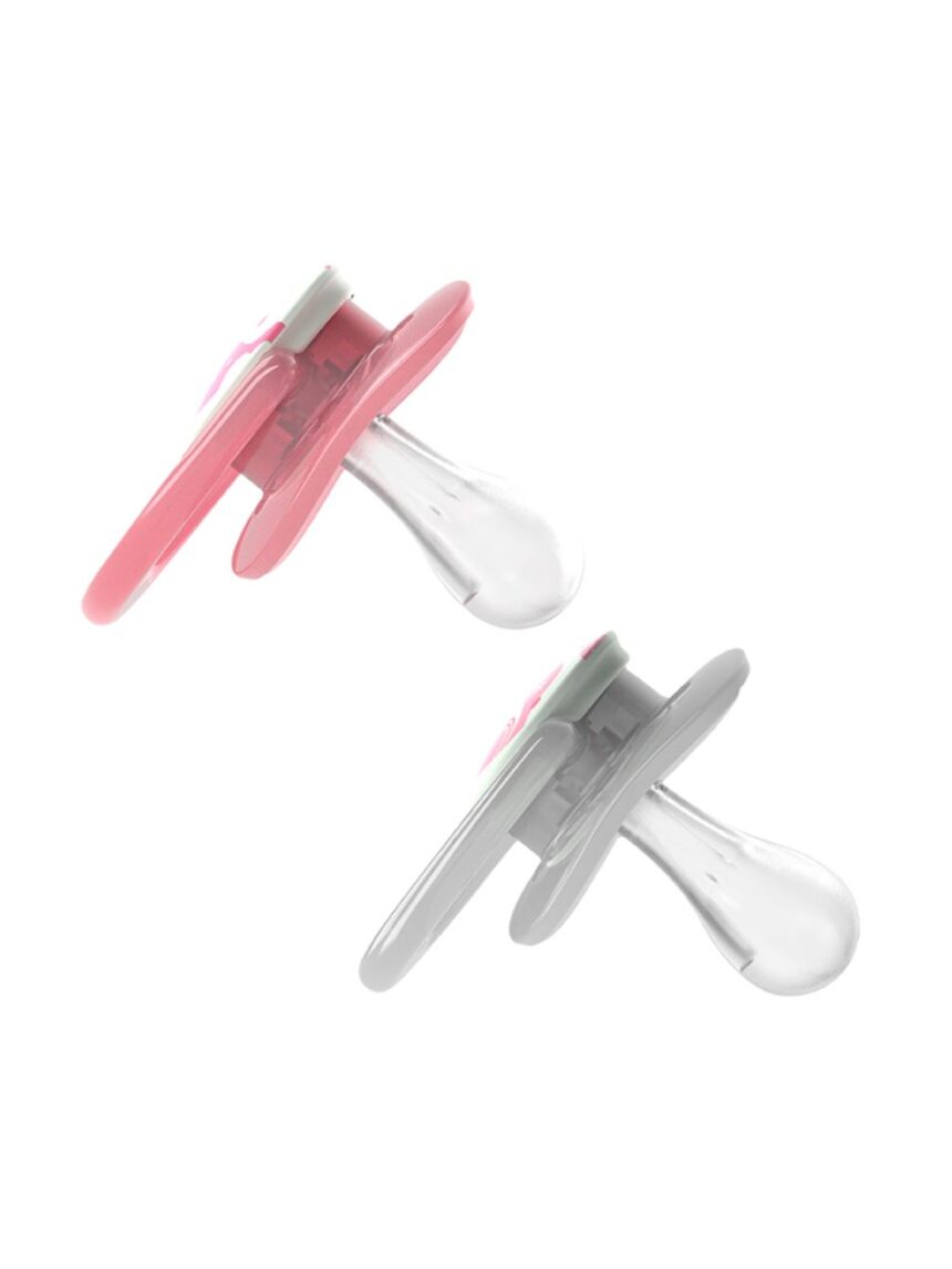 Dr. brown's πιπίλες σιλικόνης νυχτός 2τμχ advantage girl 0-6m - Dr Browns