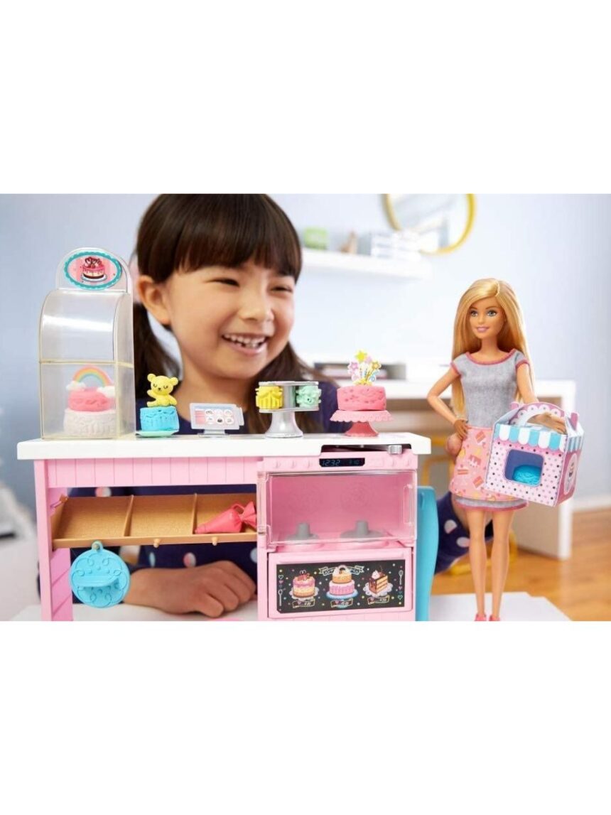λαμπάδα mattel barbie ζαχαροπλαστείο με κούκλα gfp59 - BARBIE
