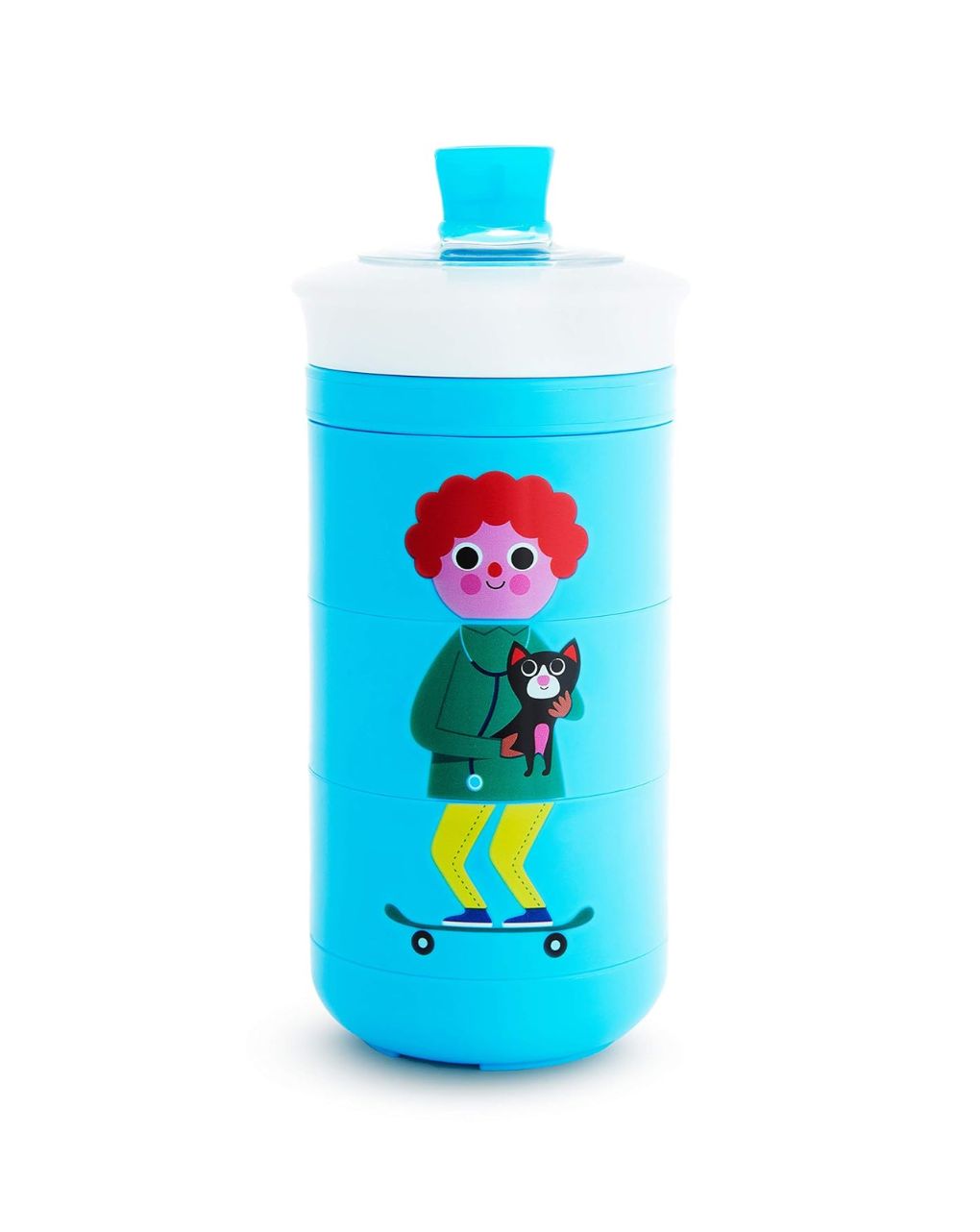 Munchkin εκπαιδευτικό ποτηράκι mix match sippy cup 266ml μπλε 51947 - Munchkin