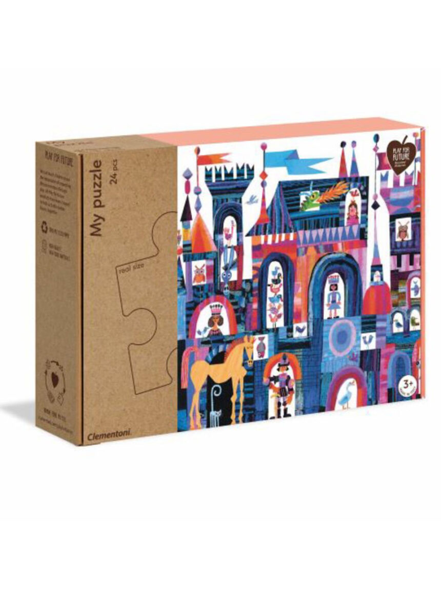 Clementoni eco παζλ- κάστρο 24 κομμάτια - Clementoni