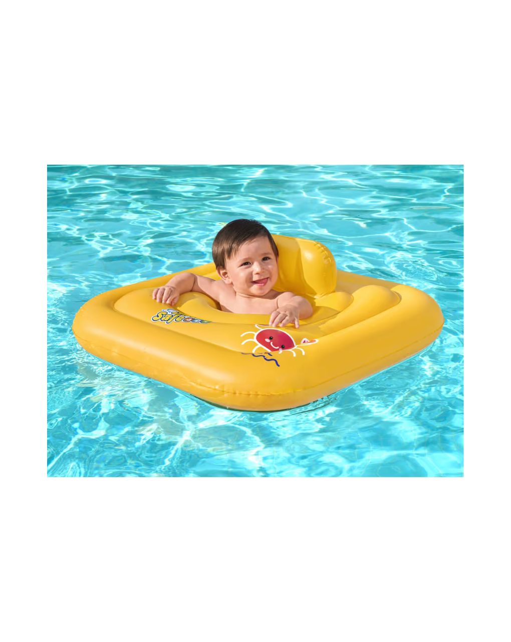 σωσίβιο τετράγωνο swim safe abc step a, 32050 - Bestway