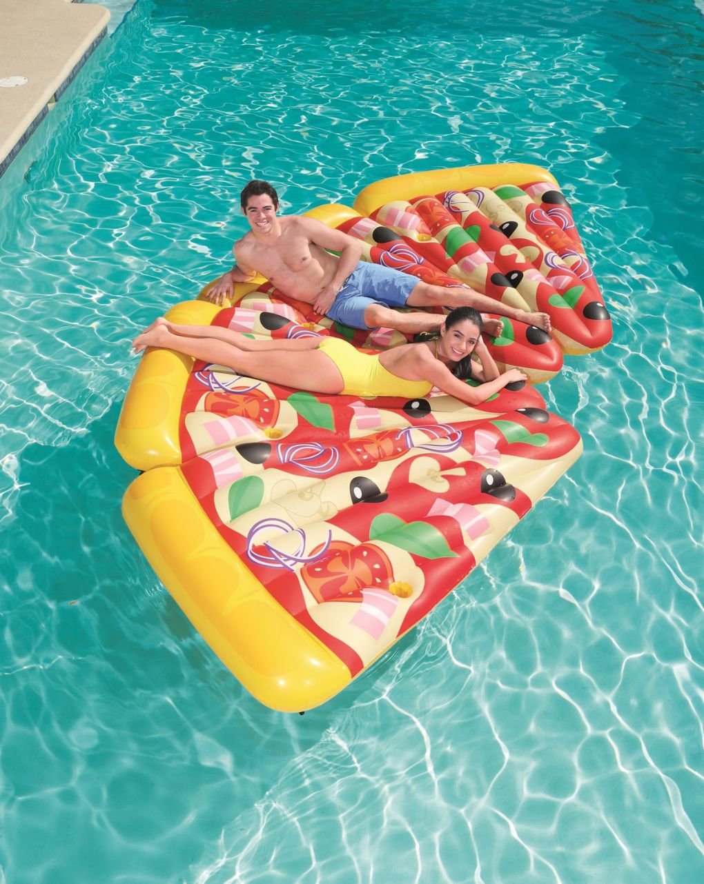Bestway φουσκωτό στρώμα pizza party 188cm - Bestway