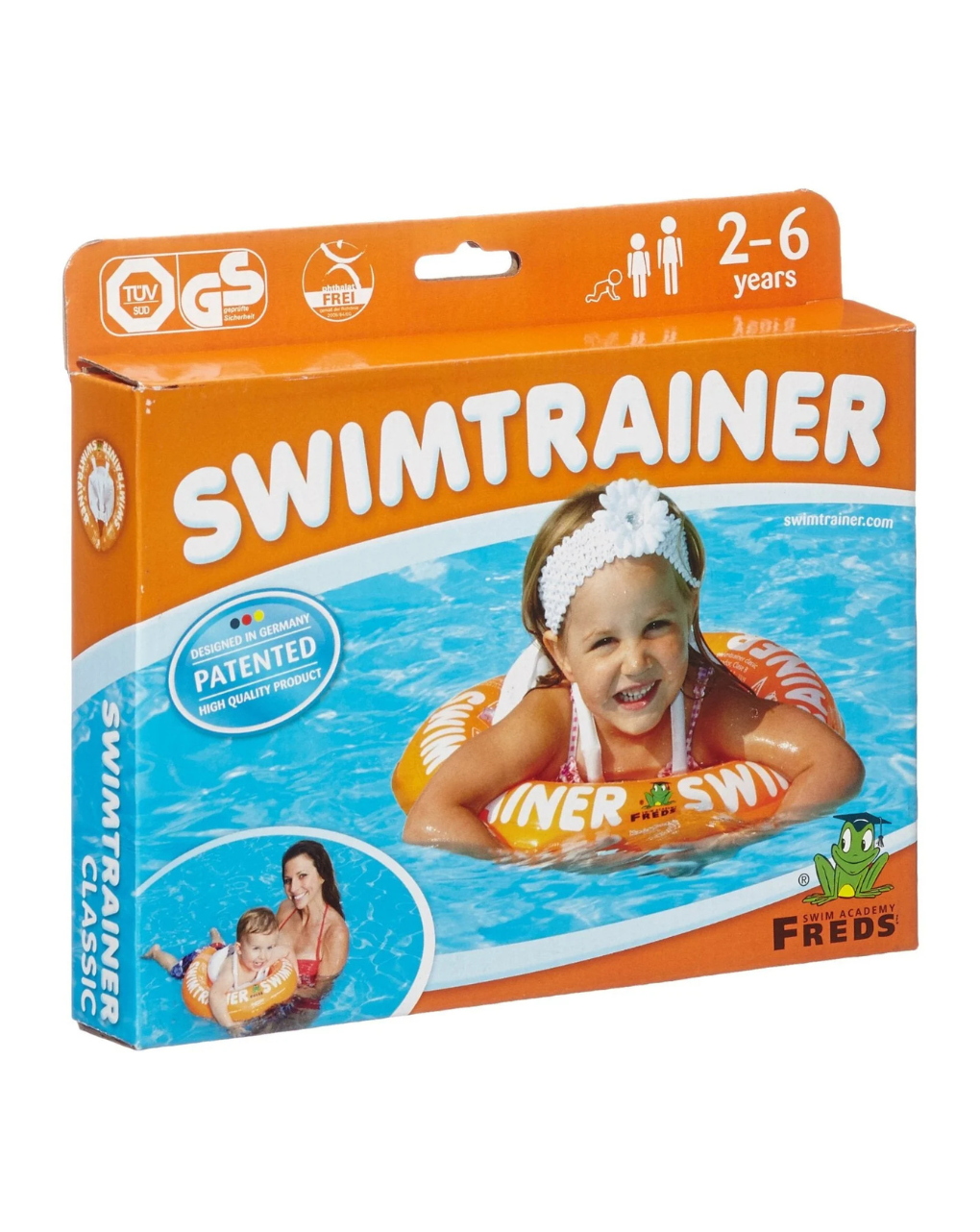 Swimtrainer σωσίβιο εκπαιδευτικό πορτοκαλί (2-6 ετών) - SWIMTRAINER