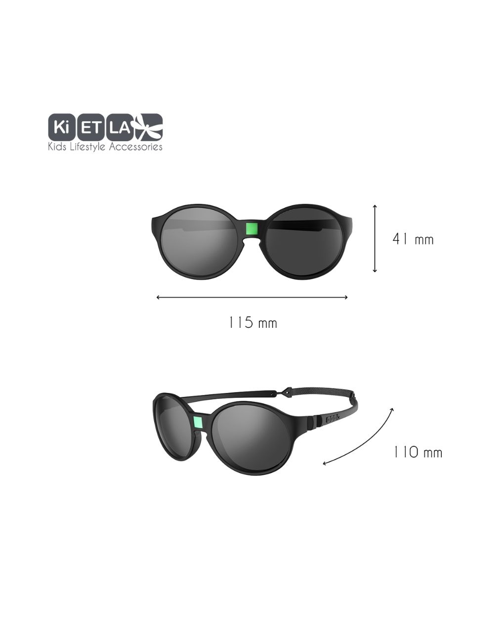 Kietla γυαλιά ηλίου jokakids 4-6 ετών blue - kietla