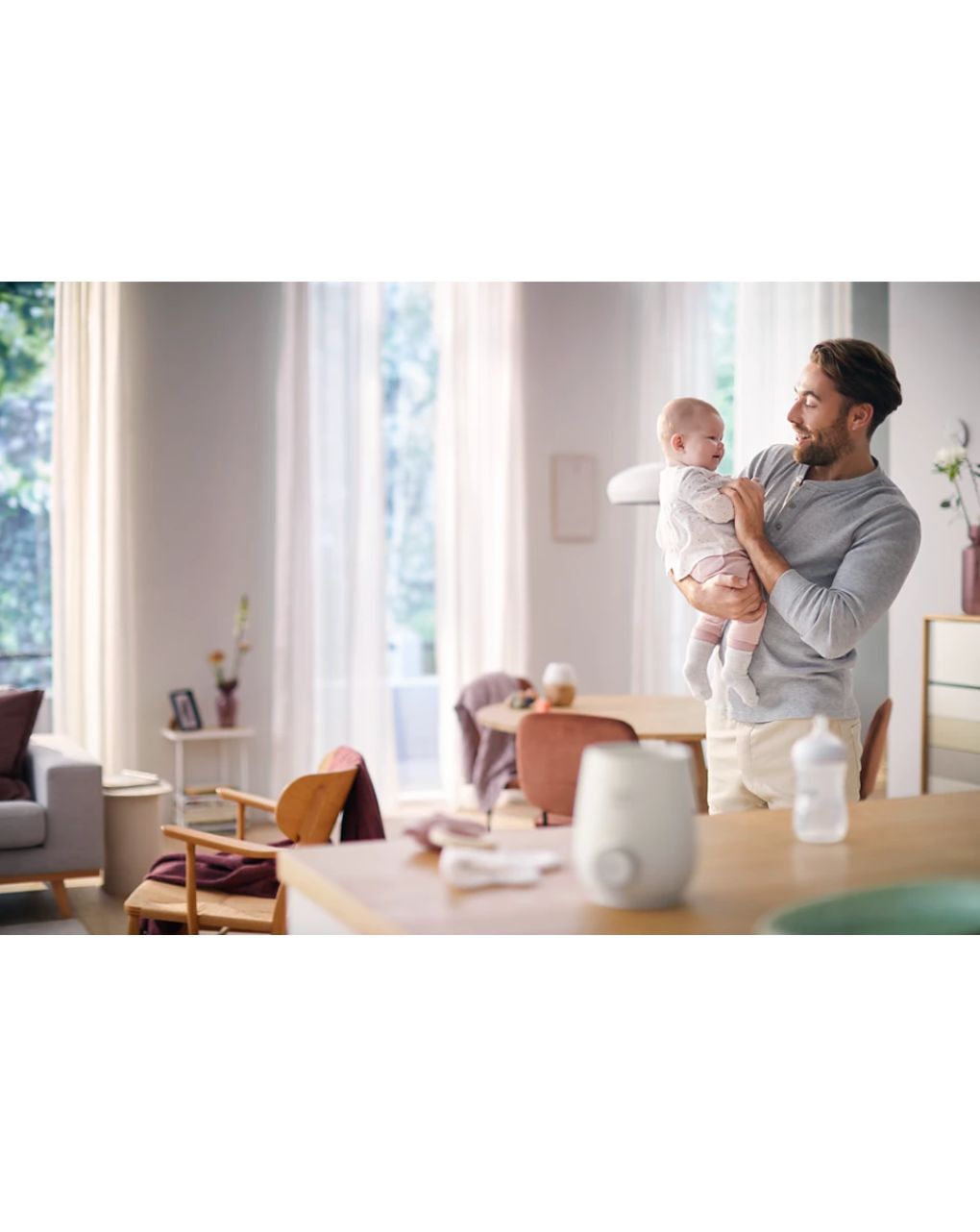 Philips avent γρήγορος ηλεκτρικός θερμαντήρας μπιμπερό & βρεφικής τροφής scf355/09 - Philips Avent