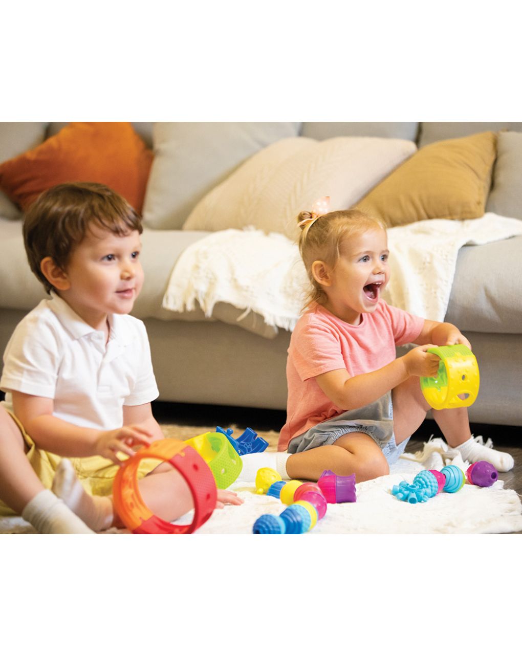 Lalaboom ουράνιο τόξο και χάντρες 13τμχ 1000-86153 - Lalaboom