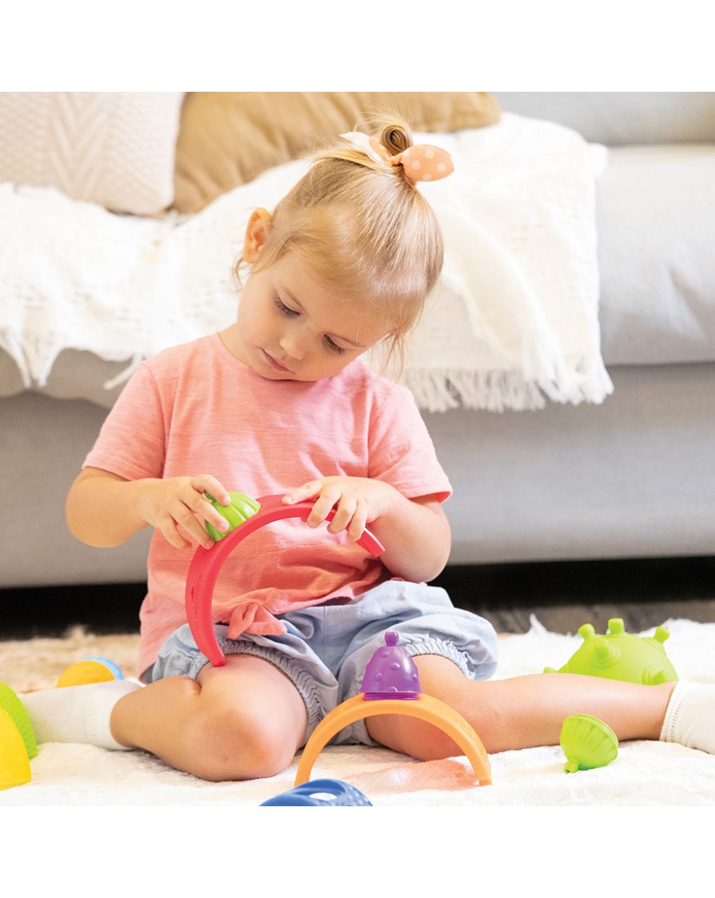 Lalaboom ουράνιο τόξο και χάντρες 13τμχ 1000-86153 - Lalaboom