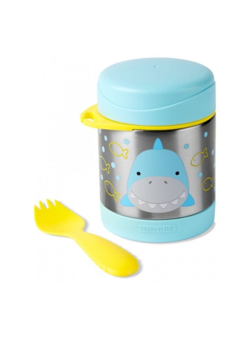 Skip hop zoo φαγητοδοχείο - θερμός 325ml shark 29-2903005-37 - SKIP HOP