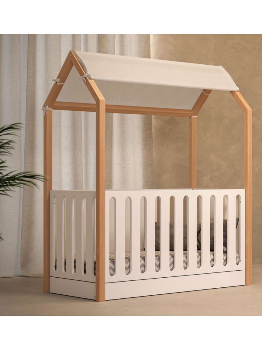 Casababy βρεφικό κρεβάτι μετατρεπόμενο τύπου μοντεσσόρι la maison 590205 - CASABABY