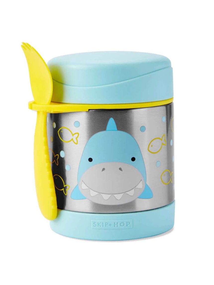 Skip hop zoo φαγητοδοχείο - θερμός 325ml shark 29-2903005-37 - SKIP HOP