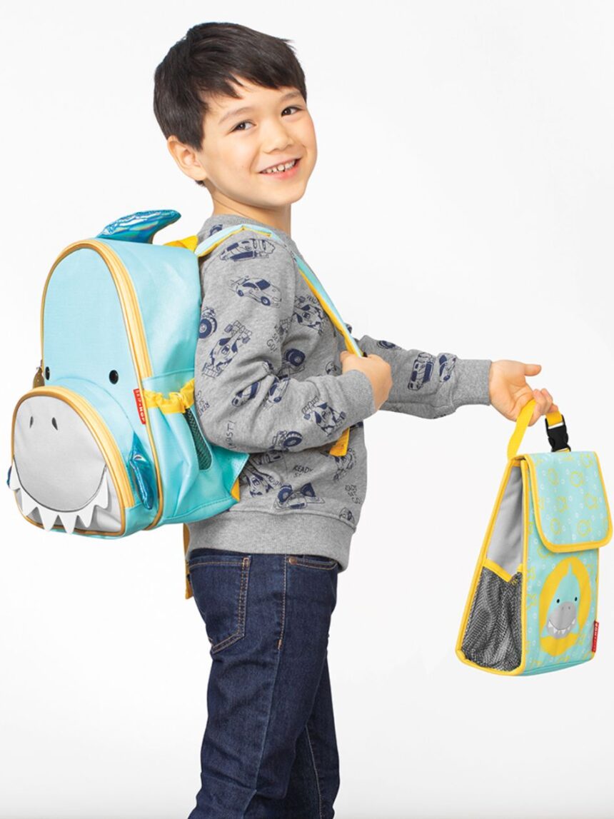 Skip hop zoo παιδική τσάντα πλάτης shark 29-2902001-37 - SKIP HOP