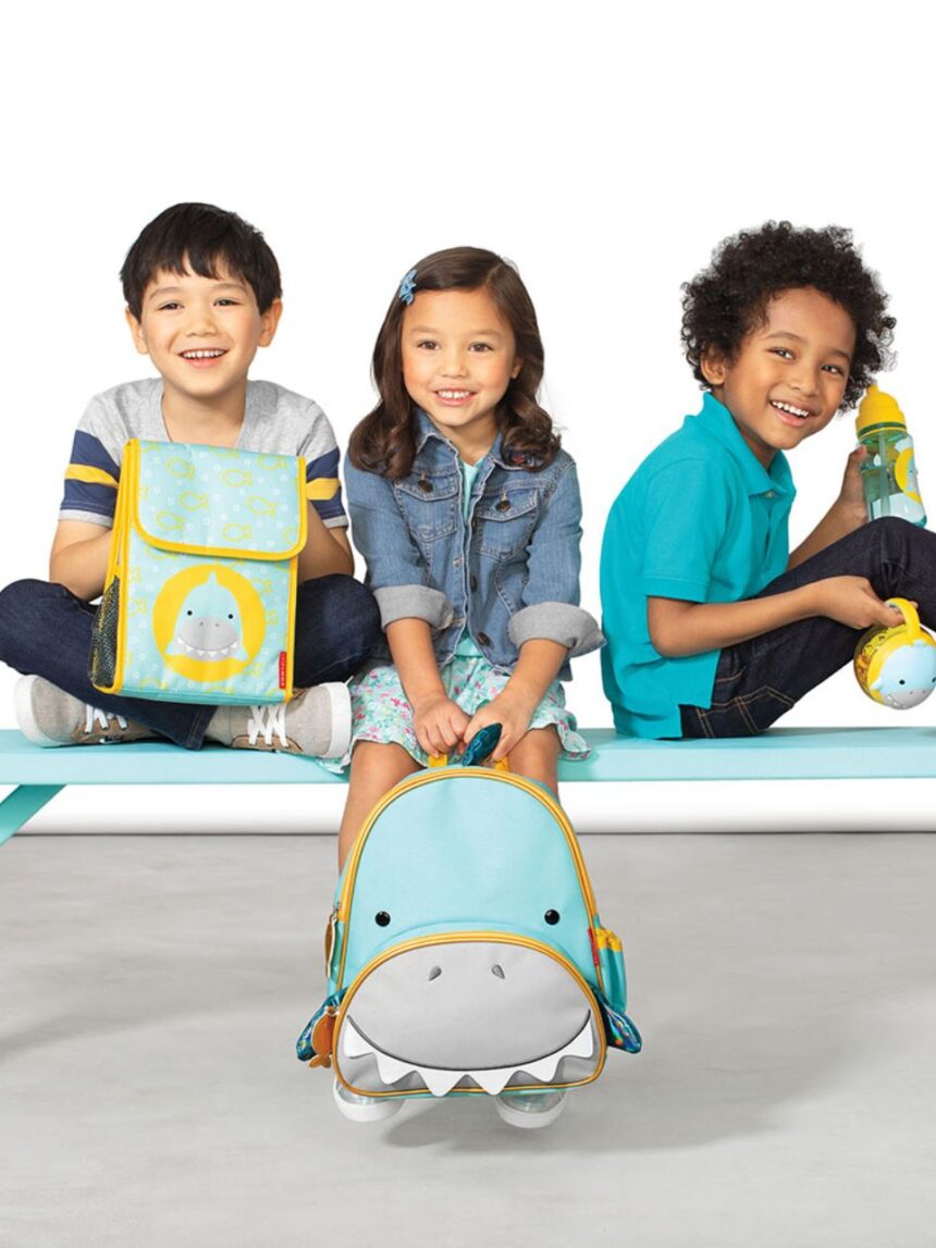 Skip hop zoo παιδική τσάντα πλάτης shark 29-2902001-37 - SKIP HOP