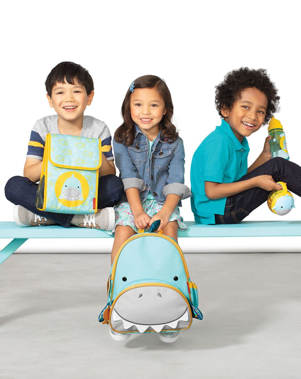 Skip hop zoo παιδική τσάντα πλάτης shark 29-2902001-37 - SKIP HOP