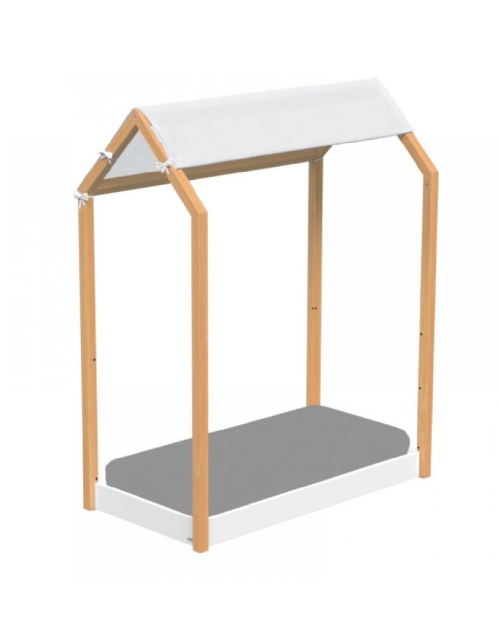 Casababy βρεφικό κρεβάτι μετατρεπόμενο τύπου μοντεσσόρι la maison 590205 - CASABABY