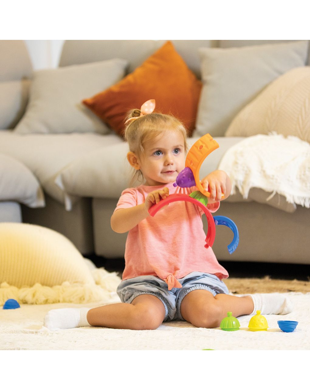 Lalaboom ουράνιο τόξο και χάντρες 13τμχ 1000-86153 - Lalaboom